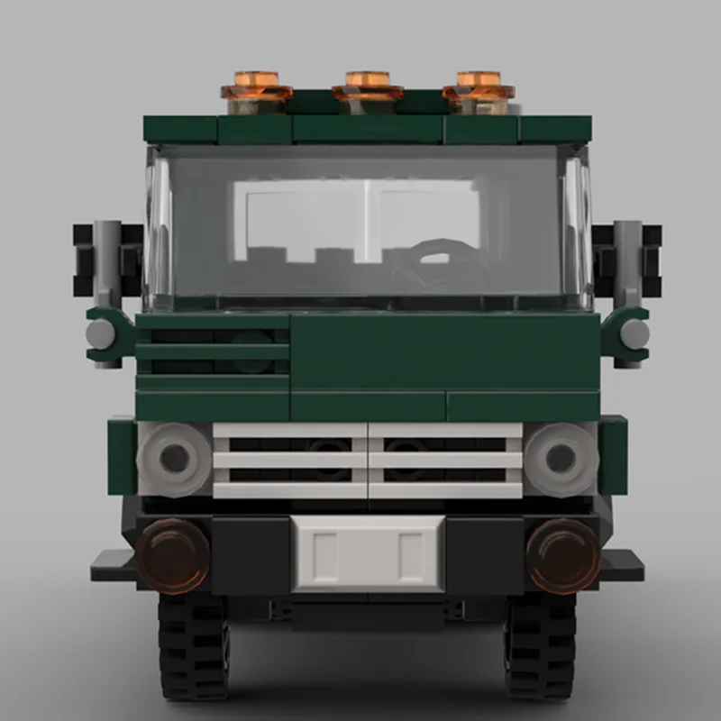 202 قطعة MOC كاماز شاحنة جرار مدينة Cargoed نموذج اللبنات العمارة ألعاب إبداعية الطوب الاطفال هدية الكريسماس عيد ميلاد #4