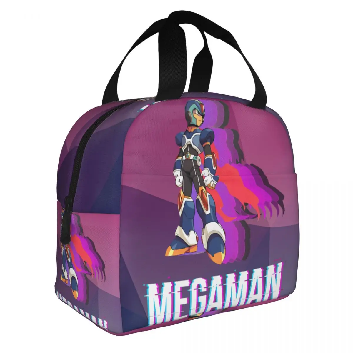 Secret Mega Art Man Gifts Movie Fan Outdoor Ice Bag Mega Man For Women Kid 2024 New For Lunch Lunch Bag Tote