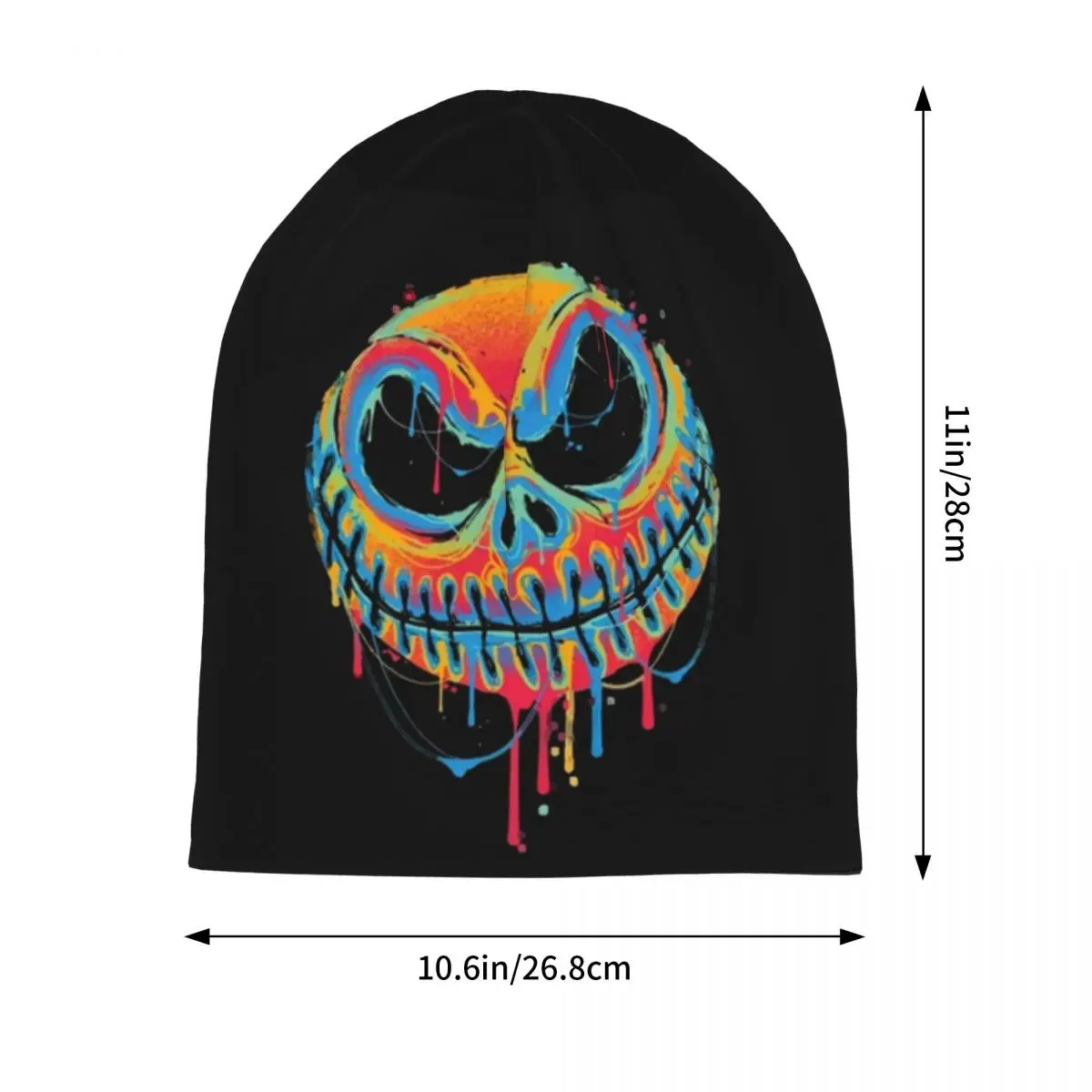 Nightmare Before Christmas Warm Knitted Cap Hip Hop Bonnet Hat Autumn Winter Outdoor Beanies Hats for Men Women Adult