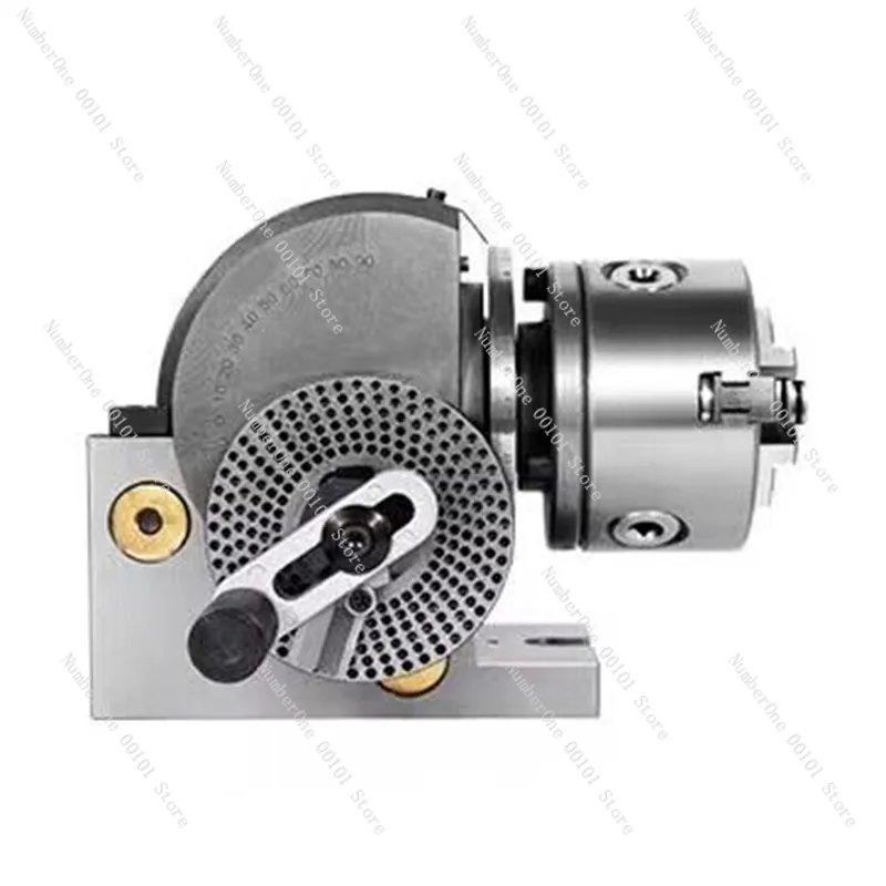 4 Inch Dividing Head 3 Jaw Chuck Precision Semi Universal Dividing Head For Milling Machine Rotary Table