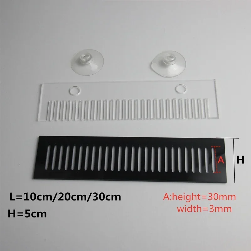 Removable Overflow Combs. Fish Tank Over Water Board.The Overflow Tank Is Suitable for Overflow Acrylic Fish Comb Filter 1 Pcs