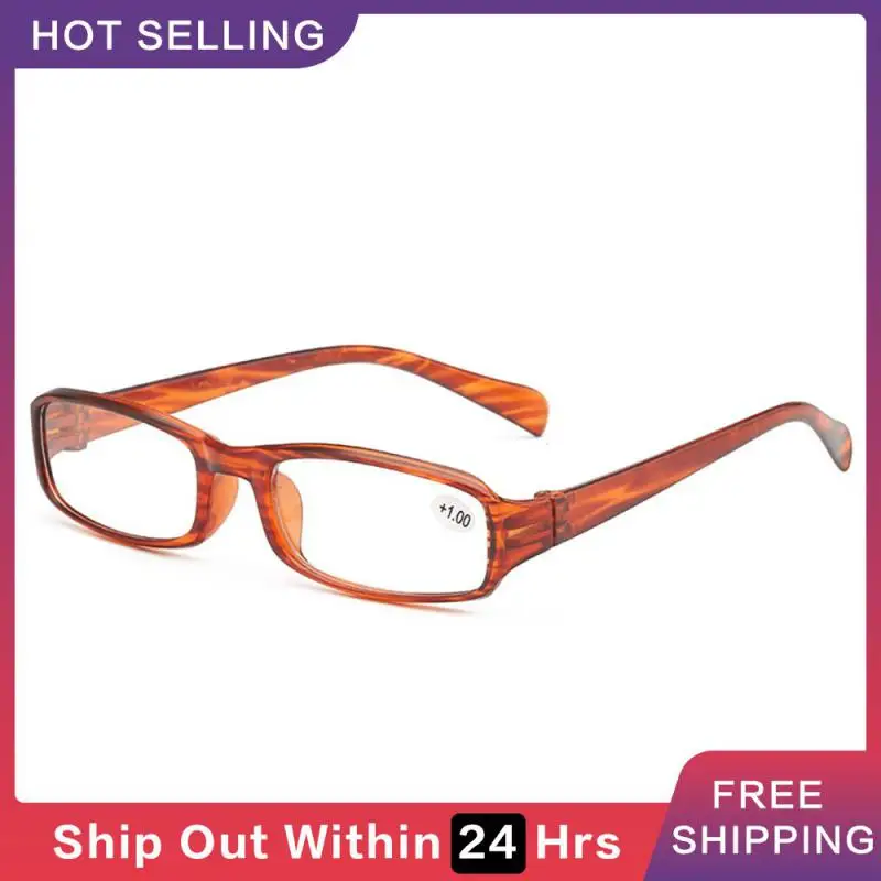 Fashion Reading Glasses Ladies Classic Presbyopic Glasses Urltra-Light Eye Protection Women Men Eyeglasses Diopter +100~+400