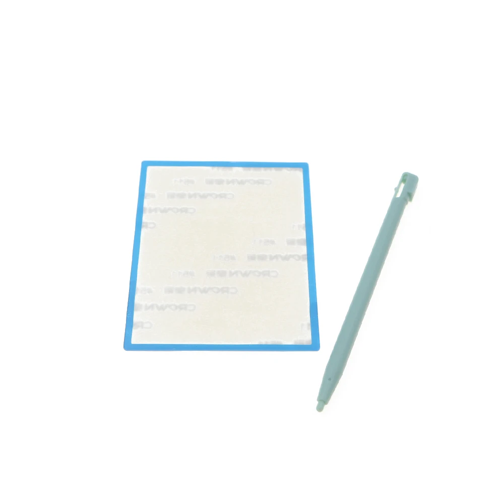 NDSi 상단 스크린 LCD 스크린 렌즈 커버 1세트, 닌텐도 NDSi 게임 콘솔 플라스틱 스타일러스 펜 상단 보호 패널 키트