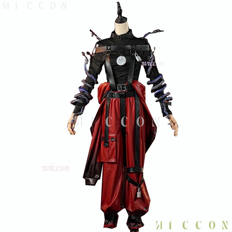 Identity V เกมหนึ่งตัวละคร Survivor ผู้ป่วย Emil Abyssal สยองขวัญโพสต์-Apocalyptic ค้นหากู้ภัยคอสเพลย์เกมเครื่องแต่งกายชุดเต็ม