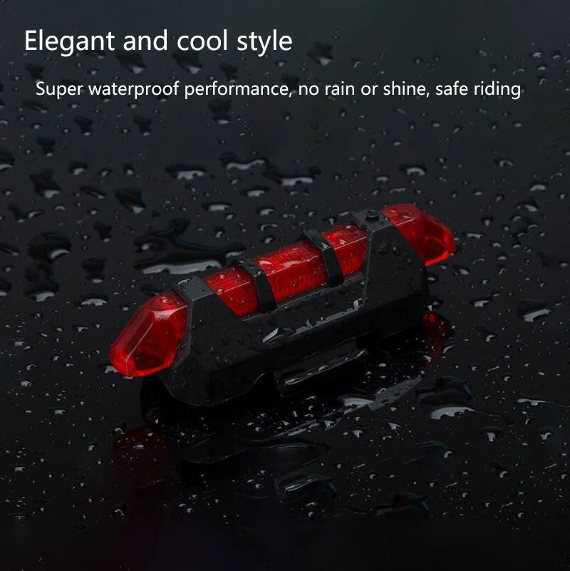 أضواء القيادة، المصابيح الخلفية، شحن USB، المركبات الكهربائية، الدراجات الجبلية الليلية، معدات ركوب الدراجات في الهواء الطلق، الخلفية والخلفية #2