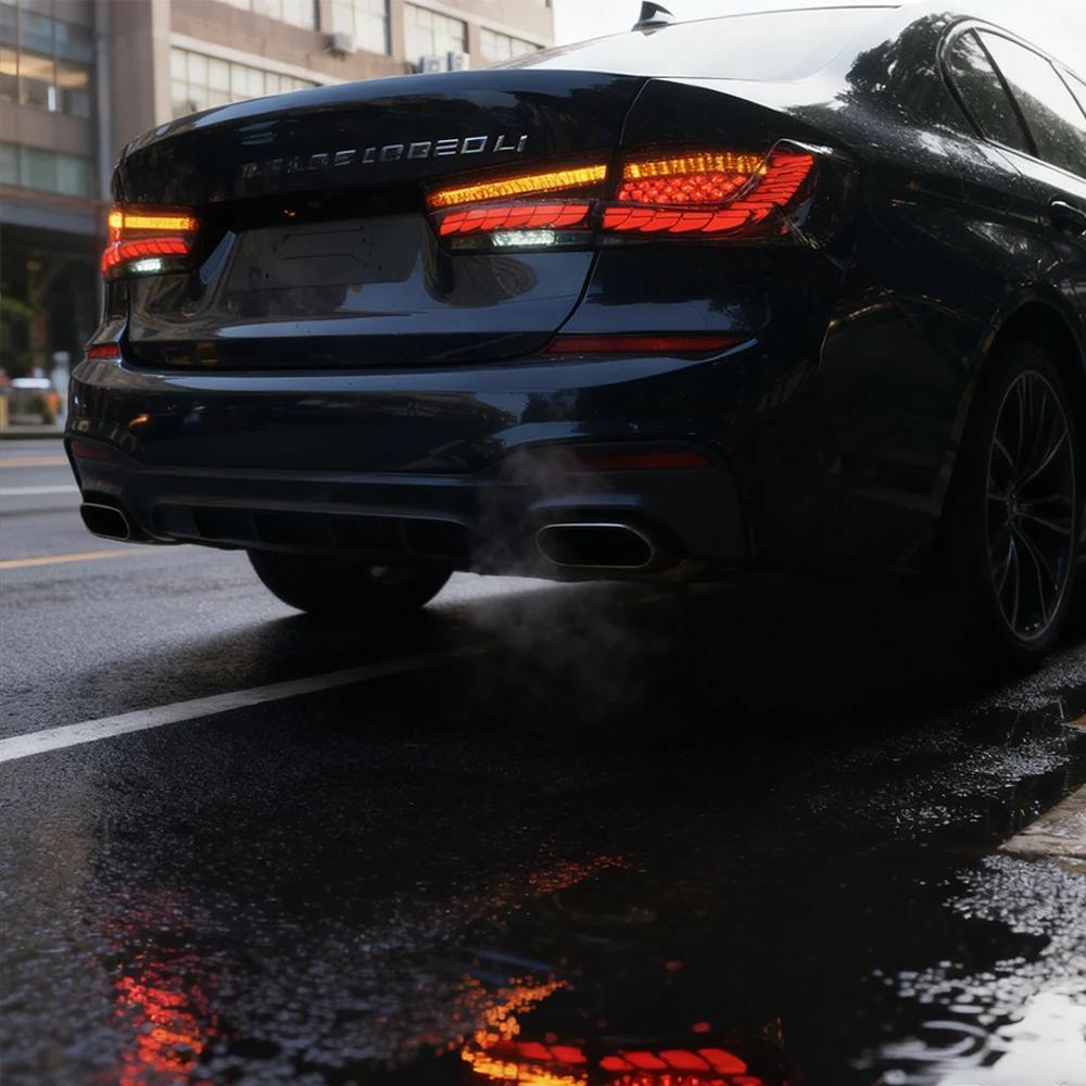 For BMW 3 Series G20 G28 320i 325i 330i 2019-2025 LED Car Taillights Assembly Upgrade Dynamic Dragon Scale Taillight Accessories