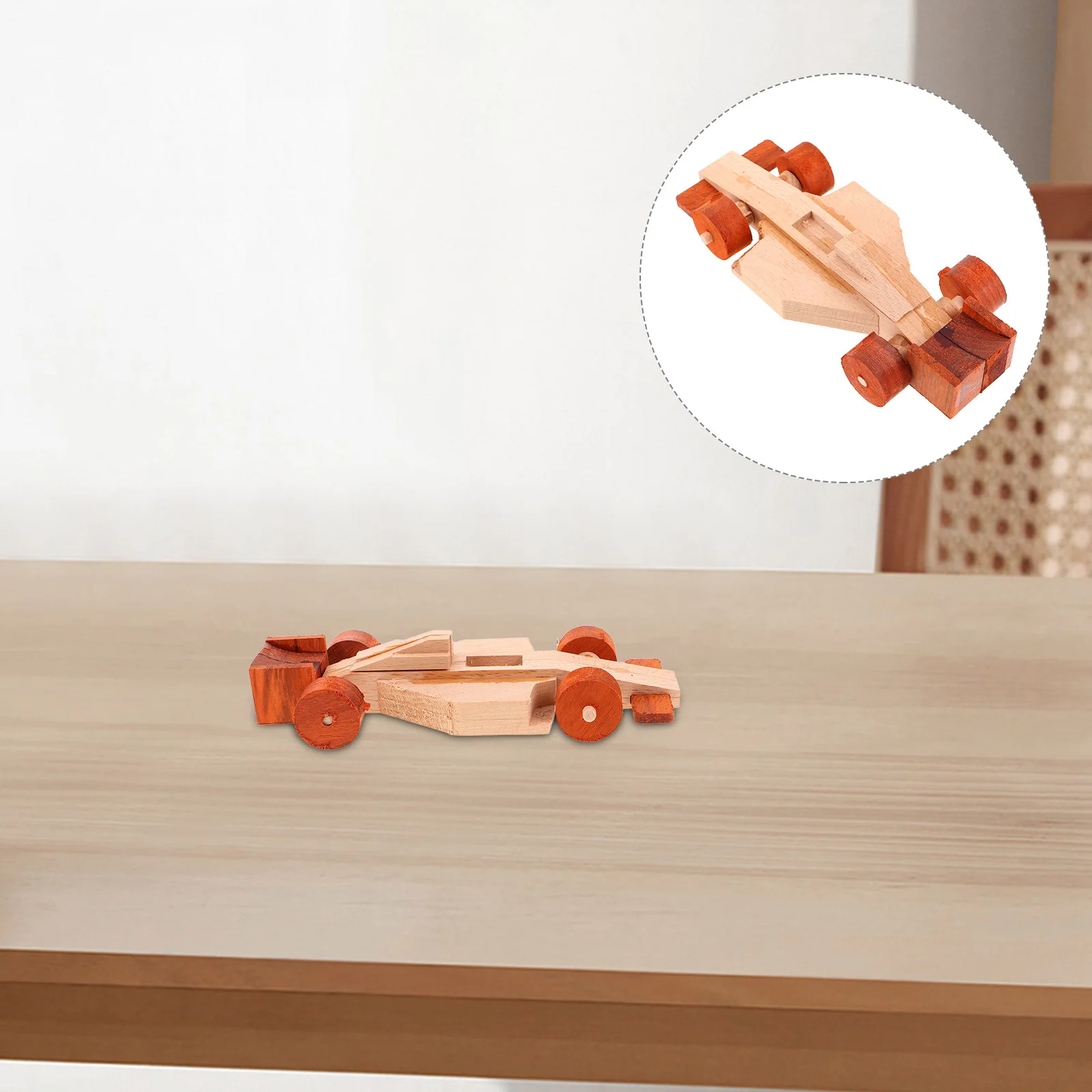 

Solid Wood Race Car Kit Paintable DIY Vehicles for Team Building and Home Activities Unique Gift Idea Model Cars