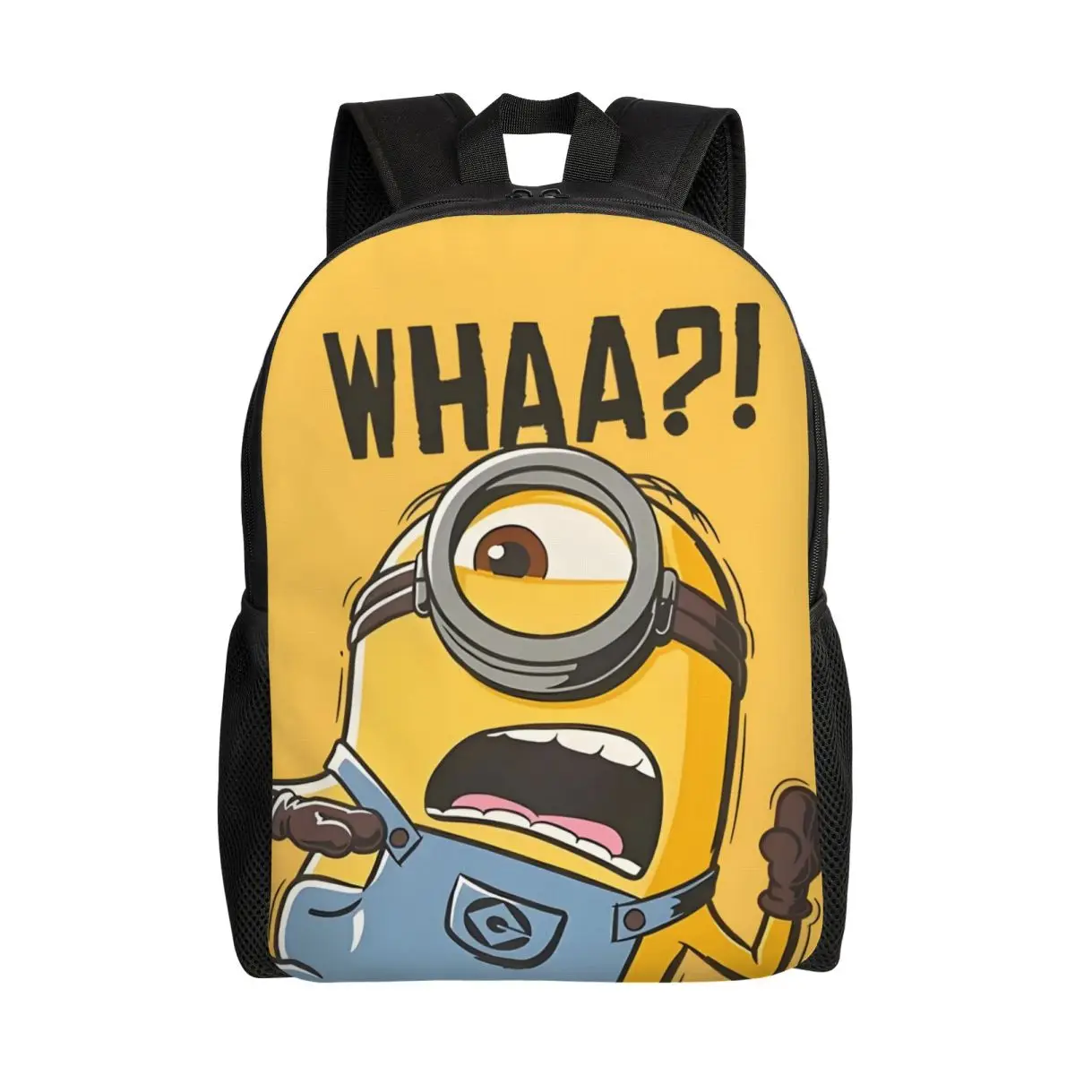 

Customized M-Miniones Backpacks Men Women Casual Bookbag for School College Funny pattern Bags