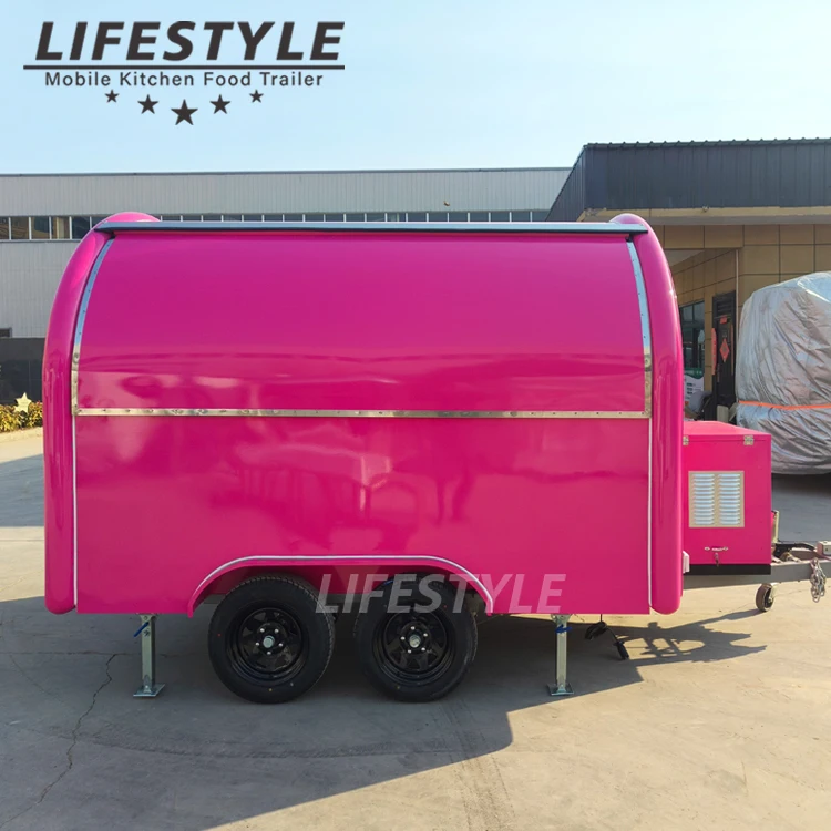 Полностью оборудованный уличный кухонный небольшой грузовик для фаст-фуда для пиццы, кофе, сока, мороженого, хот-догов, десертов, мобильных прицепов для общественного питания