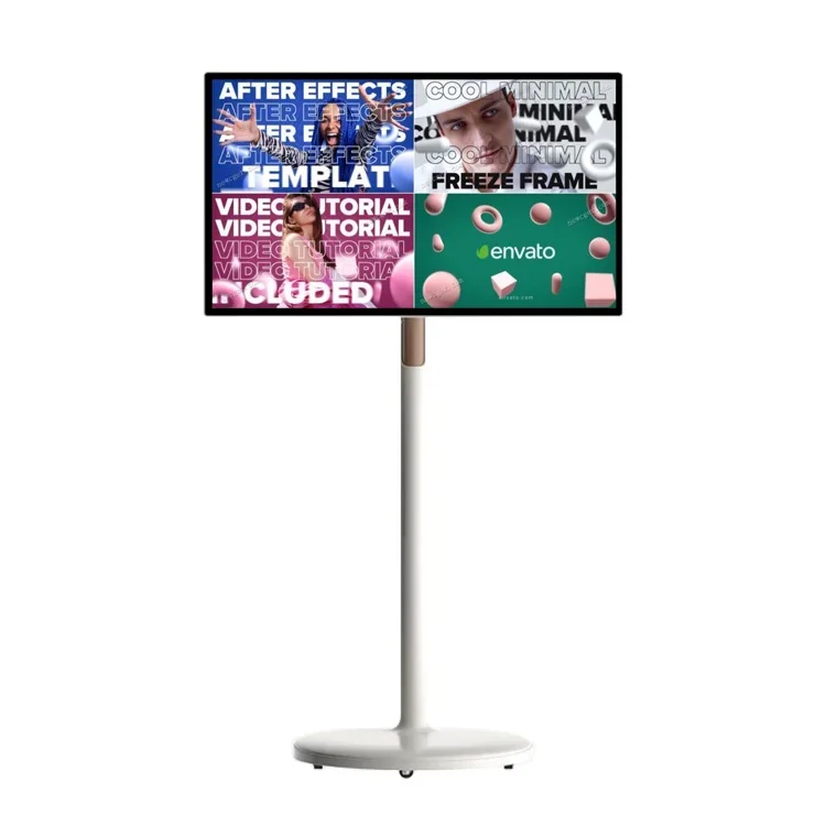 

Hot Sale JCPC Smart TV Portable 27" 32" Android System LED Backlight White Cabinet with Stand Quality Guaranteed at an Price