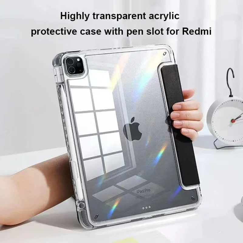 

Transparent Silicone Tablet Cover For Xiaomi Redmi Pad SE 11 inch Case Shockproof Soft Fundas RedmiPadSE RedmiPad SE PadSE 2023