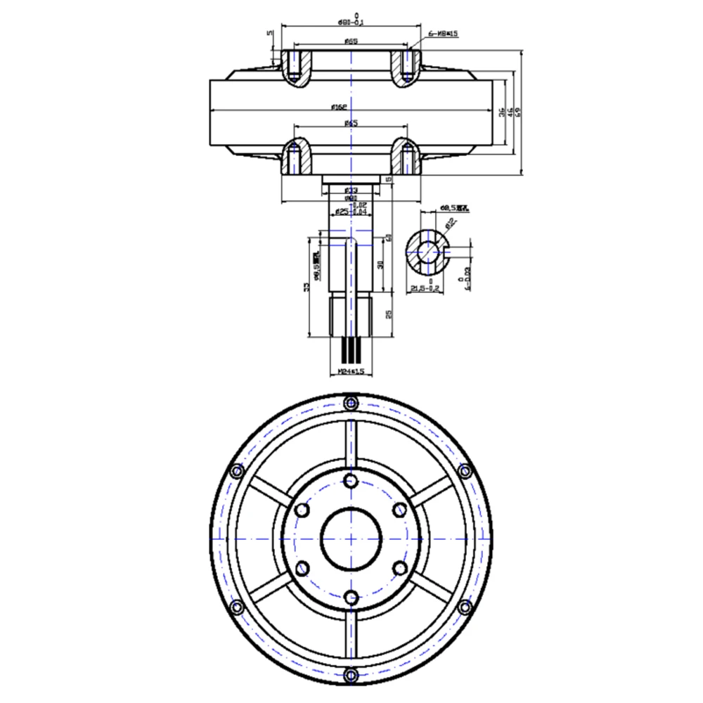 500W/1000W Generator Wind Turbine Low Speed 12V 24V 48V Permanent Magnet AC Alternators Hydroelectric Generator