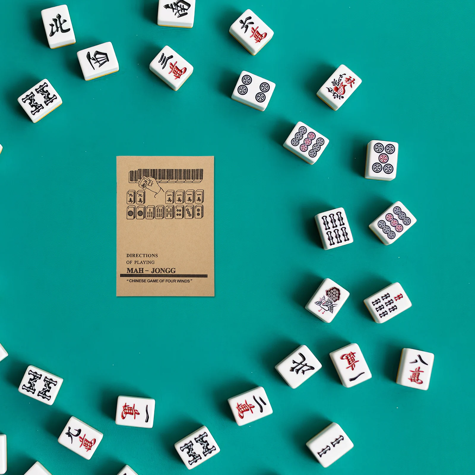 

Mahjong Instruction Guide Book English Learning Tutorial For Beginners Comprehensive Rules Strategies Manual Chess