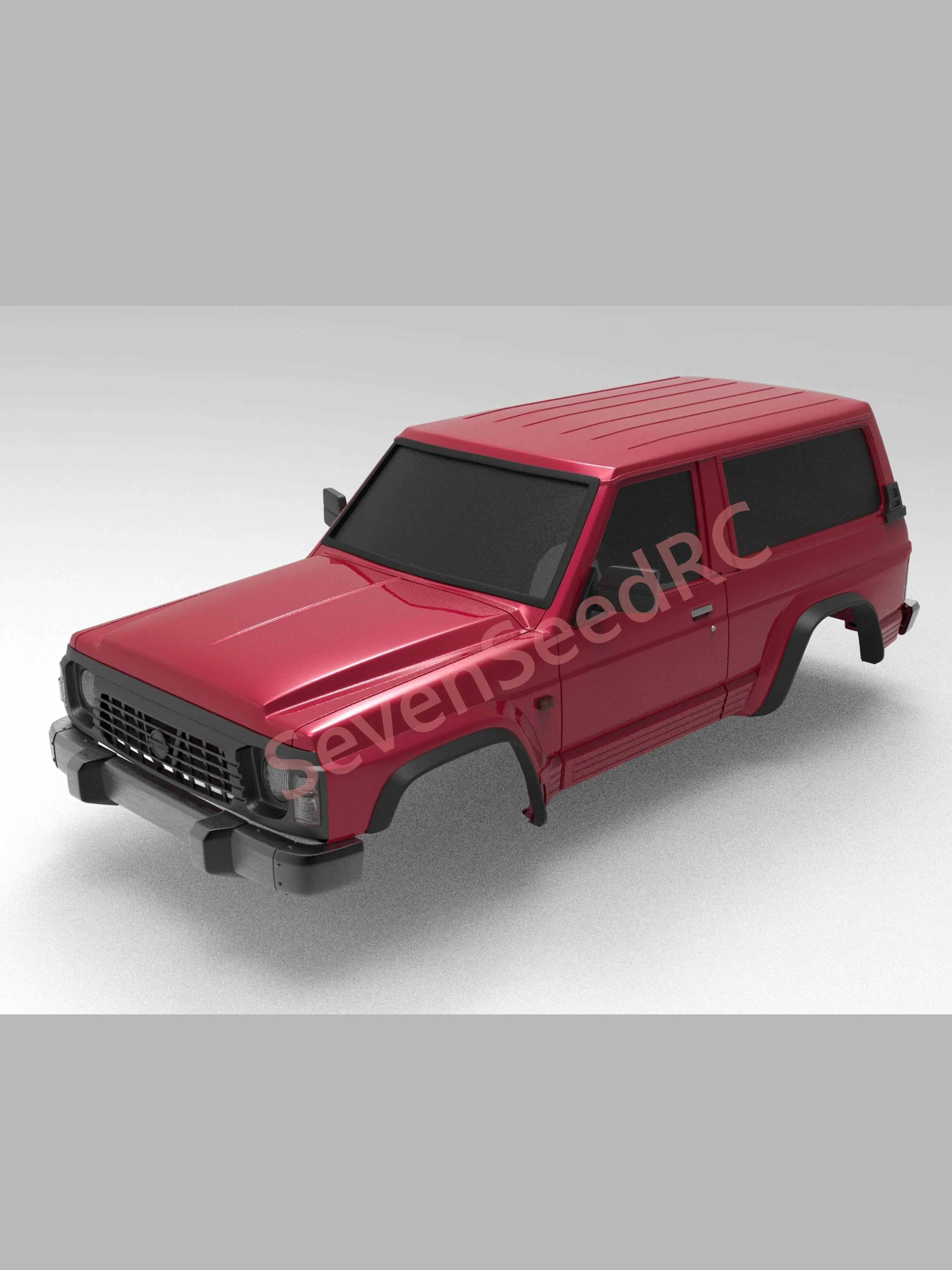 

Комплект кузова радиоуправляемого автомобиля с 3D принтом Nissan Y61, 3 двери для 313/324 WHEELBASE SCX10 TRX4 NT4 JT44 RGT