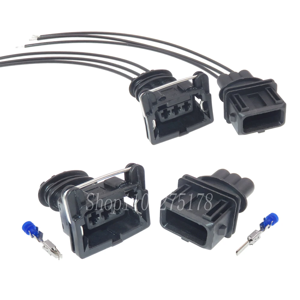 

1 Set 3 Pin 282191-1 1-962581-1 282729-1 Car Water Temperature Sensor Plug for BYD F3 Automotive Throttle Sensors Wire Socket