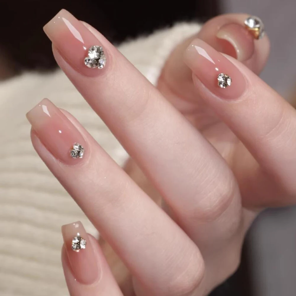 10 Stück 3D K9 klare Nail Art Strasssteine 2–6 mm funkelnde Mini-Diamanten Nail Art Dekorationen DIY Handyhülle Basteln Maniküre Zubehör – Detail 15