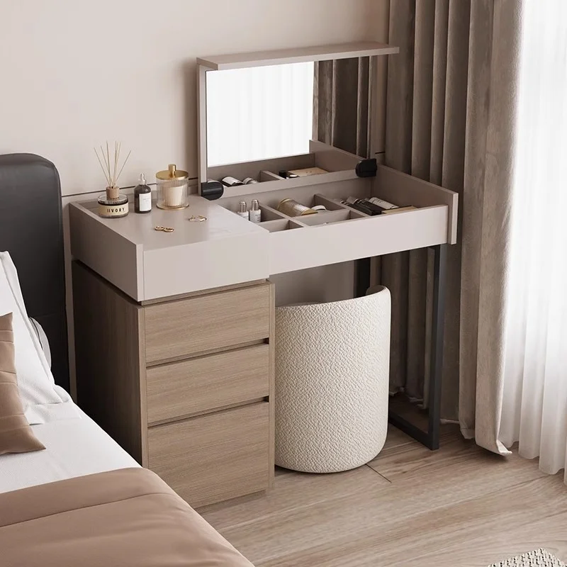 الفاخرة ضوء خلع الملابس كرسي القهوة الحديثة الأوروبية رخيصة خلع الملابس الجدول الجمال الجسم دراسة الخشب Vestidores أثاث المنزل #2