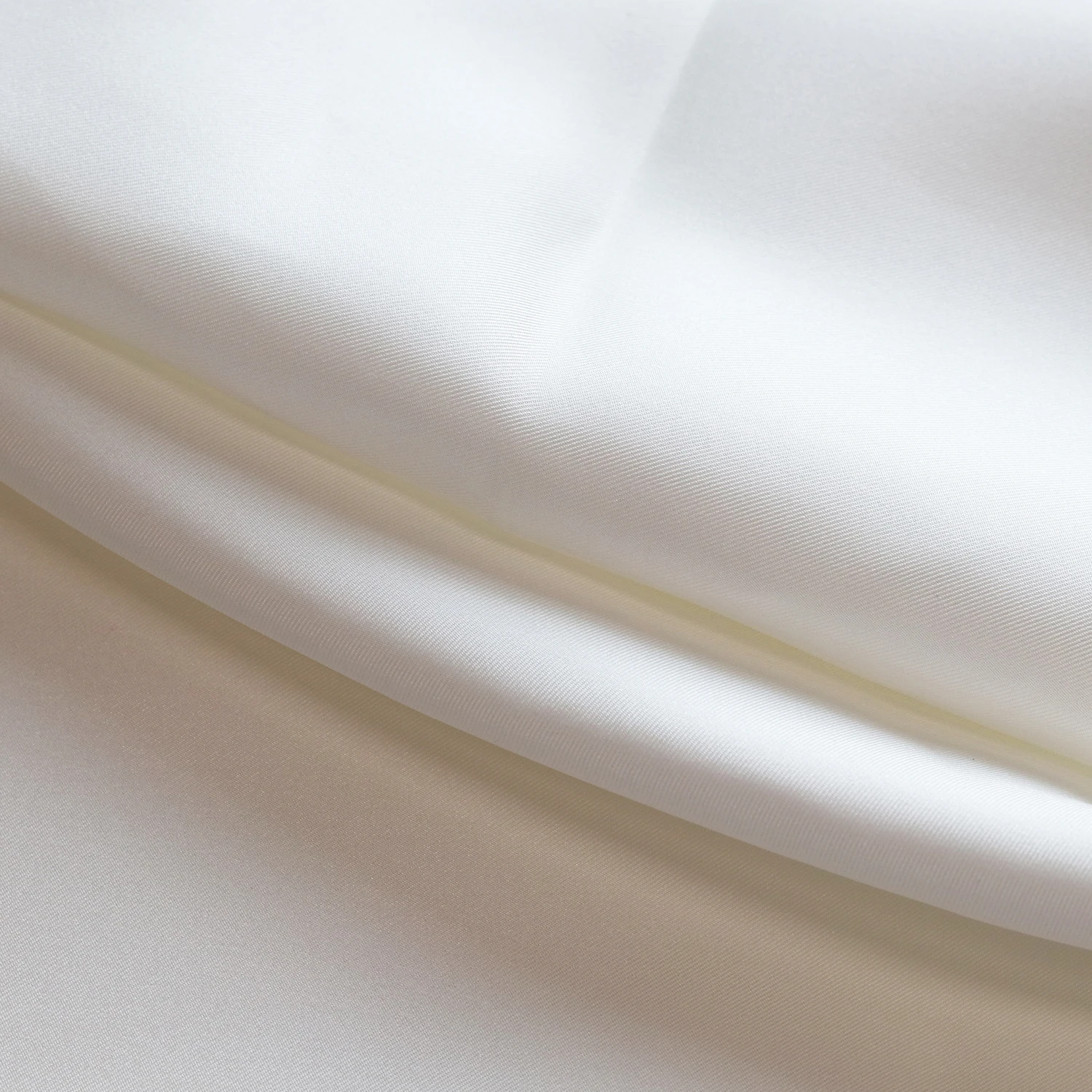 100*140cm Natrue White 100% Pure Silk Twill Fabric  Women\'s Clothing Shirt Fabrics Cloth for Dress by Meter Sewing