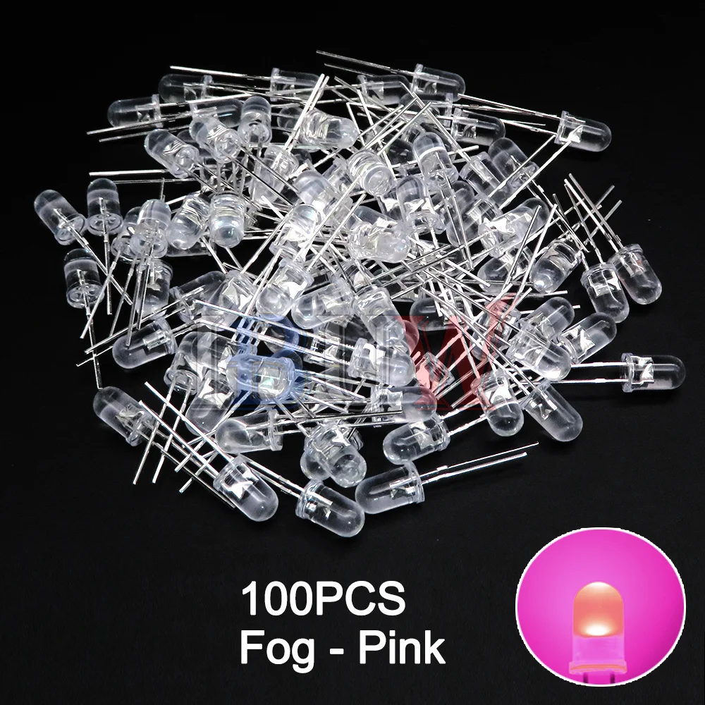 Variant: 100pcs Fog-Pink