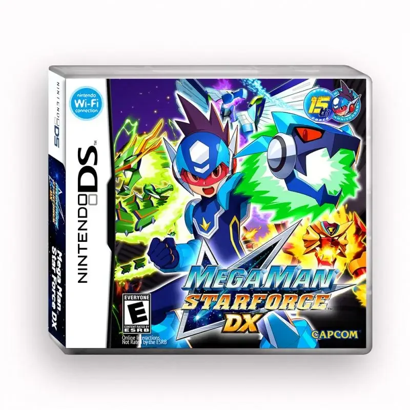 New DS Game Cartridge Video Game Console Card Mega Man Star Force DX Enlish Version Collection Gifts Toys for NDS/3DS/2DS