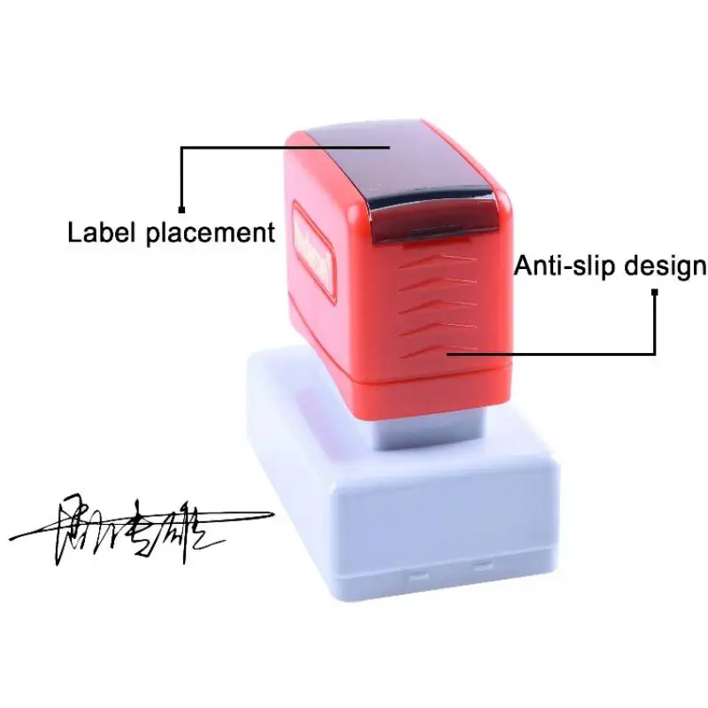 Nauczyciel niestandardowy napis nazwa pieczęć podpis kaligrafia selfing-inking spersonalizowany znaczek dla uczeń dziecko tkaniny tusz znaczek
