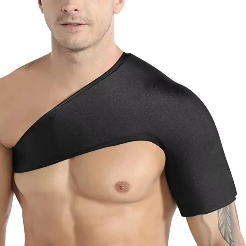 

Durable Neoprene Shoulder Strap Heating Stabilizer with Hot and Cold Gel Compression Back Support for Comfortable Posture