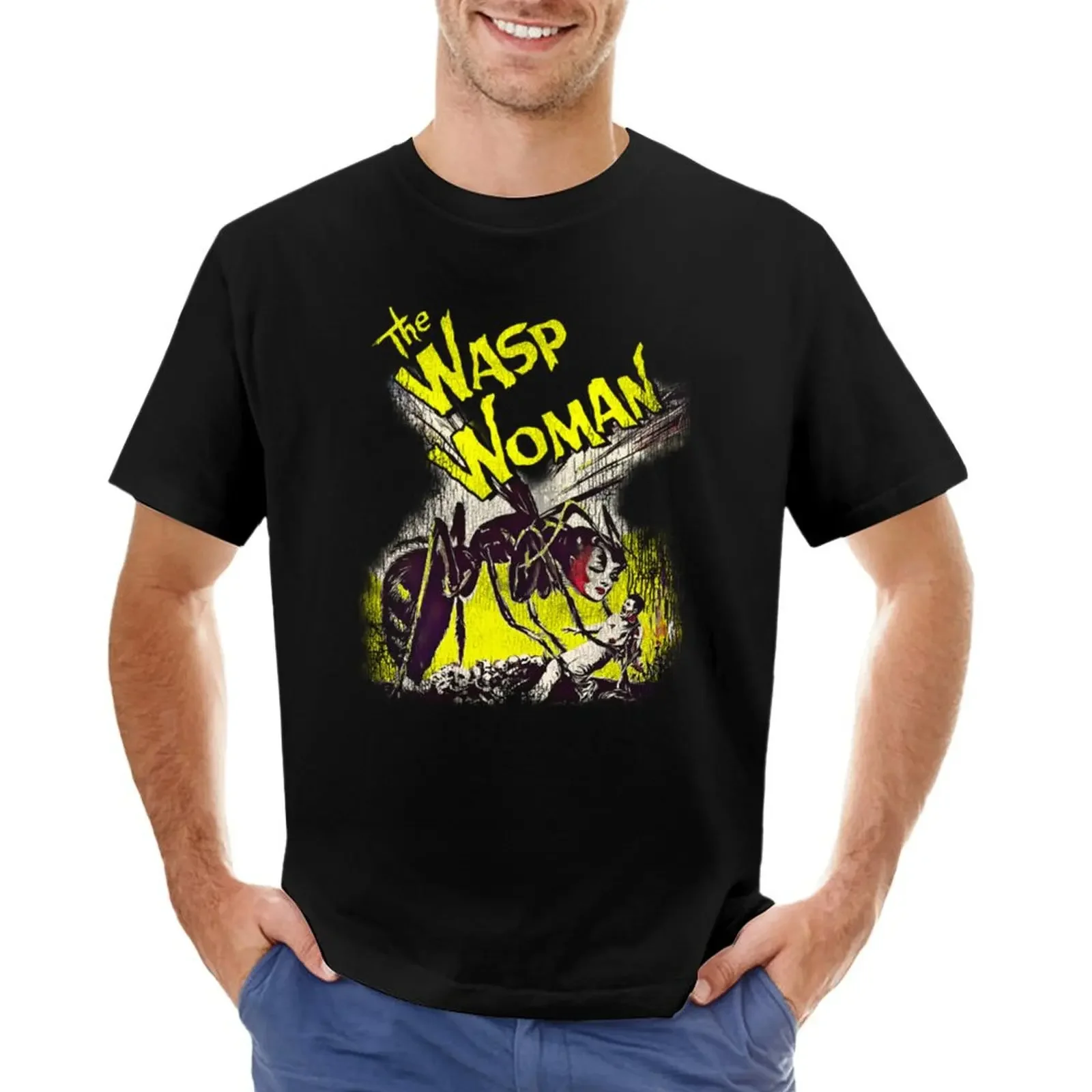 The Wasp Woman T-shirt cute clothes kawaii clothes black t shirts for men