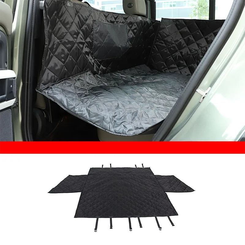 

For Land Rover Defender 2020+ Pet Vehicle Seat Cover Nonslip Folding Rear Back Cushion Car Trunk Pet Car Anti-Dirty Protection P