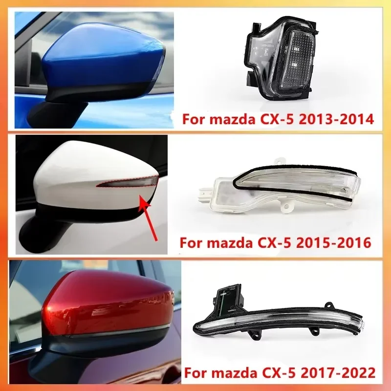 Car Side  Indicator Rearview Mirror Turn Signal Light Lamp For Mazda CX-5 CX5 CX-3 6 Atenza 3 Axela 2 Demio