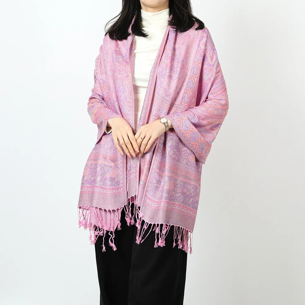 Luxo bohemia hijab cachecol 200x70cm borla cobertor longo xale de caxemira macio turbante cabeça envolve feminino bandana