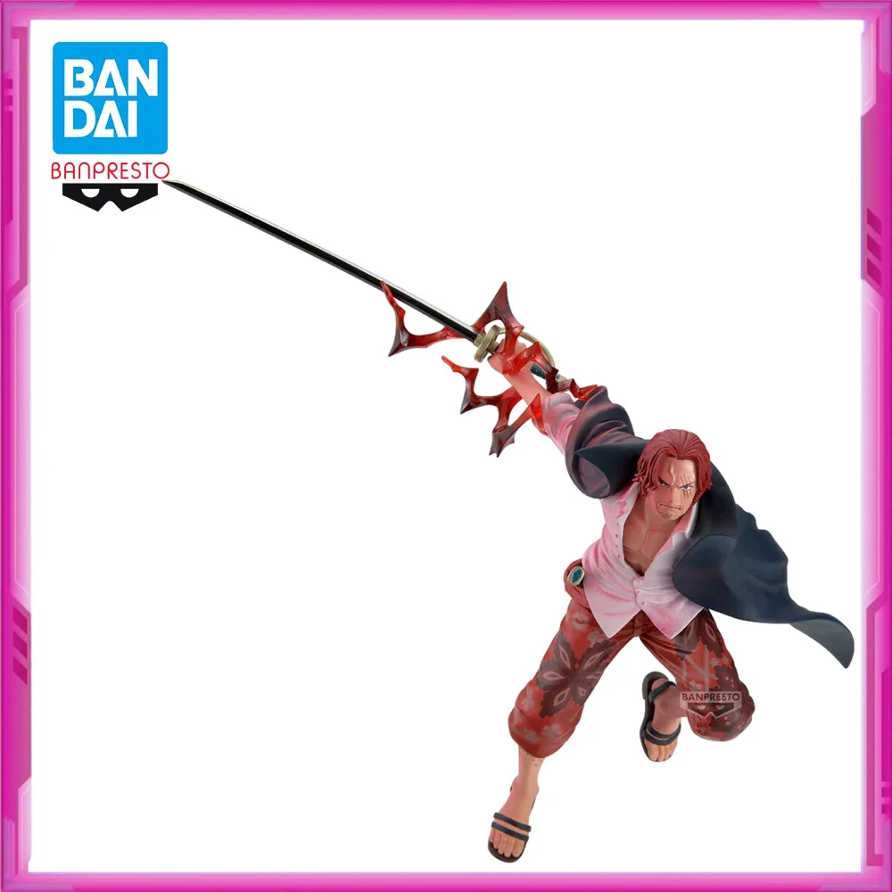 

Original BANDAI BANPRESTO BRC ONE PIECE Shanks Four Emperors PVC Anime Figures Action Figure Model Toys
