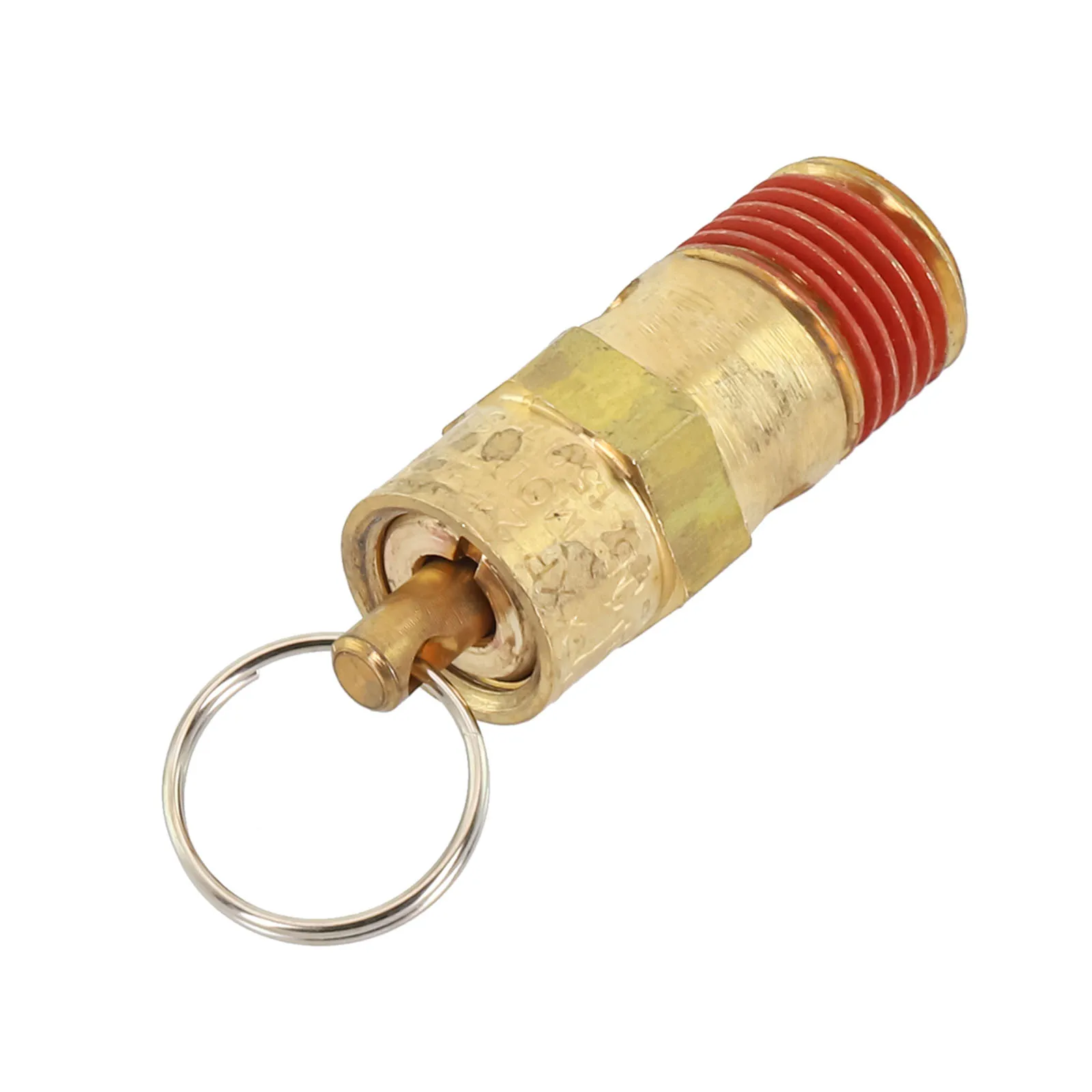 NPT Fitting Pressure Release Compressor Maintenance 14mm 1 4 Male Connection 165PSI Pressure Easy Installation