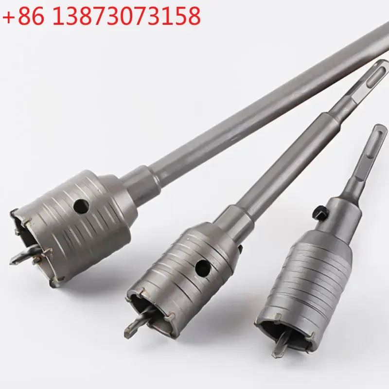 

SDS Concrete Hole Saw 30-160mm Electric Hollow Core Drill Bit Shank 110-530mm Core Drill Bit Cement Stone Wall Drilling Tool