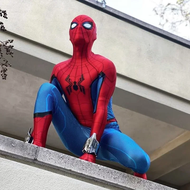 Halloween Spidercosplay Ps4 Gioco Insonniaco Supereroe Costume Cosplay Ragazzi Uomini Tuta Zentai Full Body Suit Tuta per adulti # 1 #