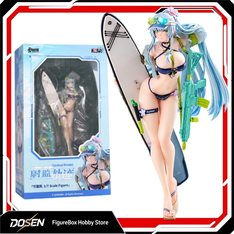In Stock Original AniMester Girls' Frontline 2 Exilium Klukai Beach Ver 1/7 Scale 24cm PVC Anime Figure Collectible Gift
