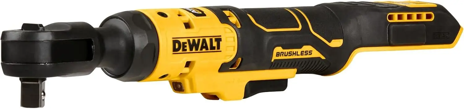 

DEWALT ATOMIC 20V MAX Brushless Cordless Ratchet, 1/2 Inch, Bare Tool Only (DCF512B)