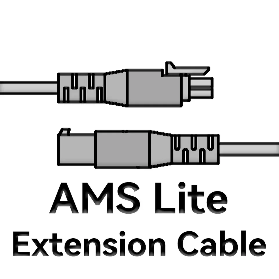 For Bambu Lab AMS Lite 1M 4-pin Extension Cable For Bambulab A1/A1mini 3D Printer