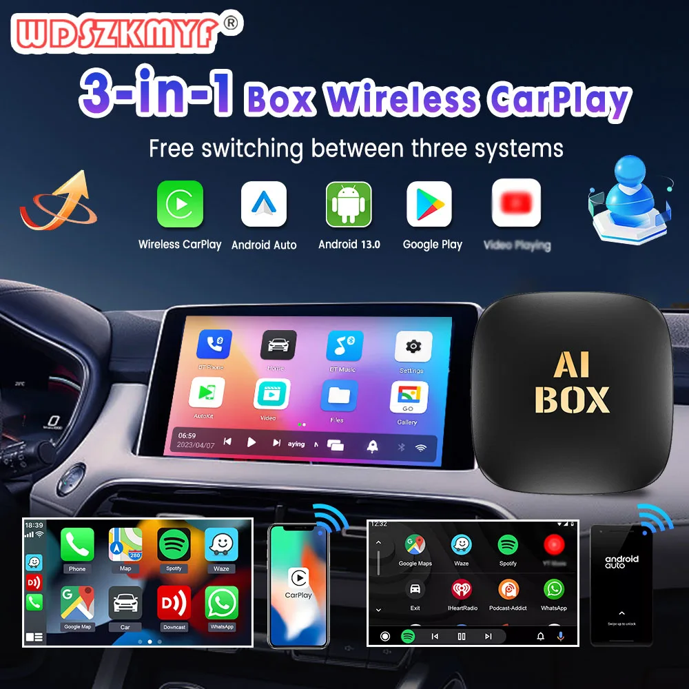 Android 13 AI: Nowoczesny bezprzewodowy adapter CarPlay z funkcją AI – test i analiza funkcjonalności