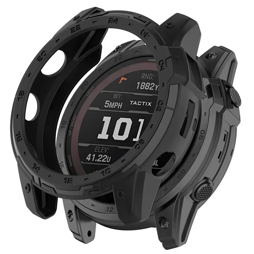 New Soft Silicone TPU Case for Garmin Fenix 7X Pro 6X 5X Tactix 7 Pro Fenix 7 6 5 Enduro 2 Transparent Case for Garmin Tactix 7
