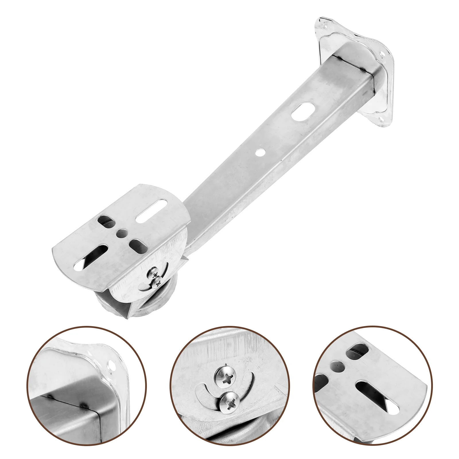 

1pcs Wall Mount Camera Bracket Outdoor Adjustable Security Stand Stainless Steel Universal Cctv Mounting Arm Durable Rustproof