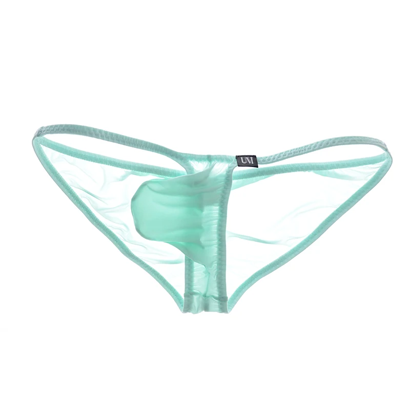 Men's Sexy Silk Button Briefs Underwear Pouch Cool Design Comfortable Fit Boxer Briefs