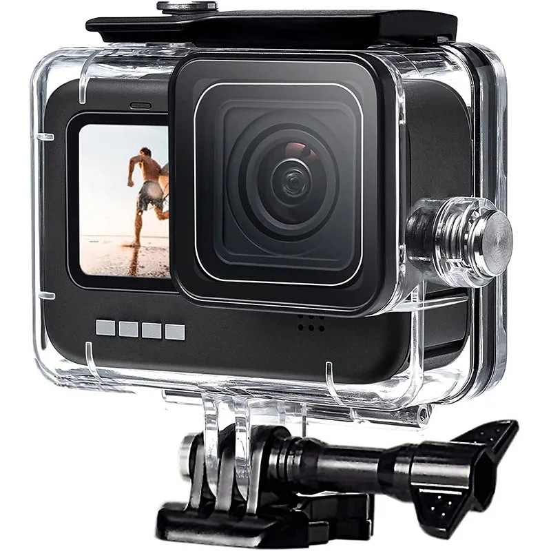 

Equipped with double aircraft wing screw diving protective case for GoPro11-10-9 Action camera