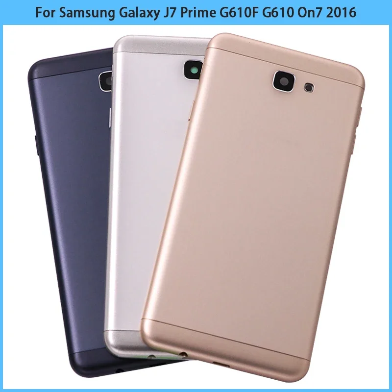 New For Samsung Galaxy J5 Prime J7 Prime ON5 ON7 2016 G570 G610F G610 Battery Back Cover Rear Door Chassis Housing Case Replac