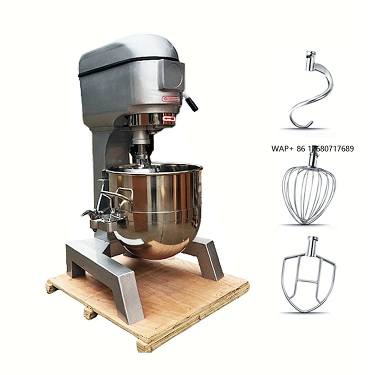 

High Speed Planetary Dough Food Mixer 30L Egg Beater Electric Flour Mixer Machines for Cake Baking