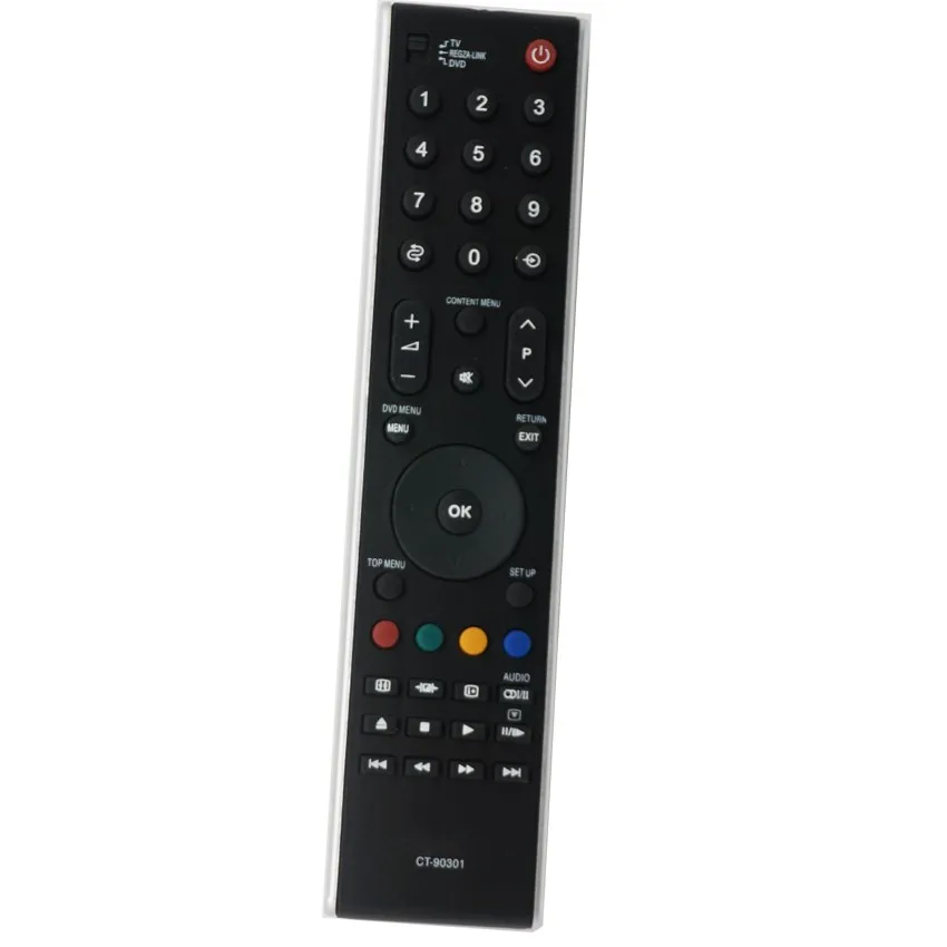 

New Replacment CT-90301 For Toshiba TV Remote Control CT-90288 CT-90287 CT-90337 40xv650c