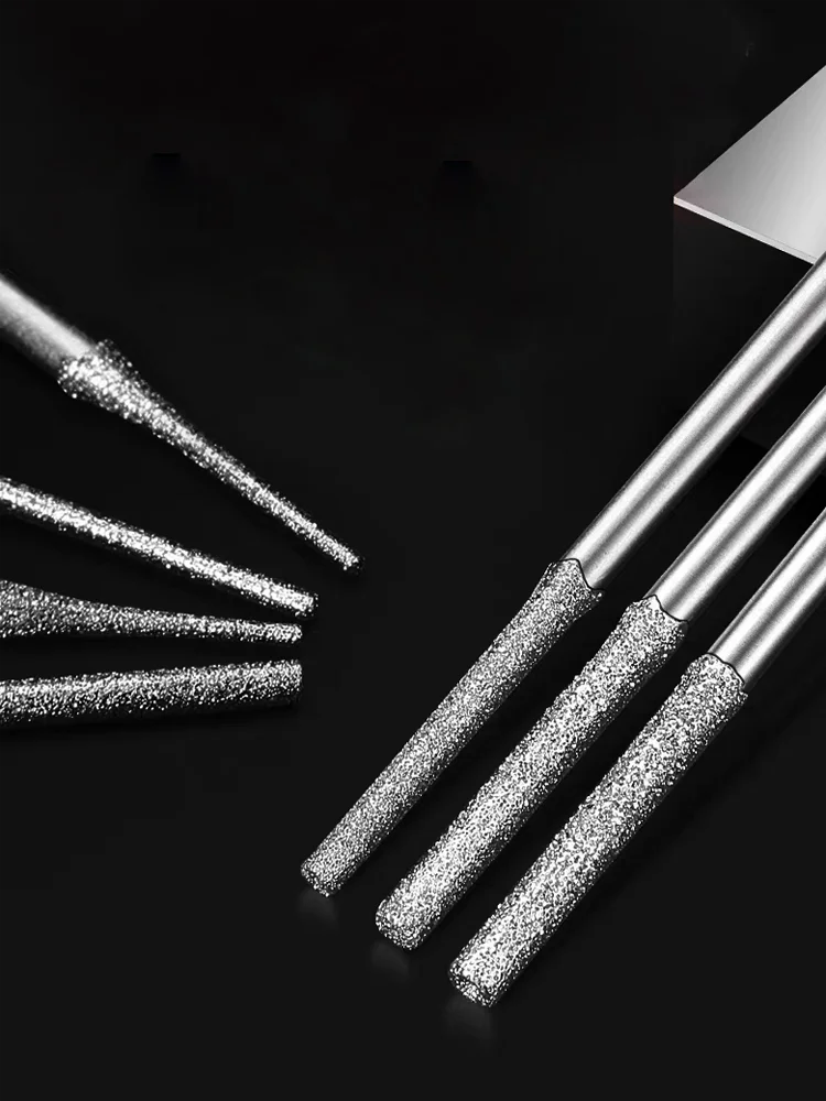 Speciale glazen jade slijpschijfboor voor het boren van jade-gaten en naaldboren. Accessoire voor elektrische slijpkoppen