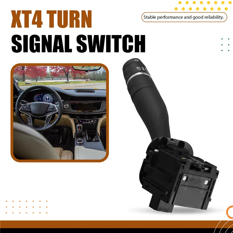 

Car Replacement Turn Signal Switch For Cadillac For XT4 For XT5 CT6 2016-2019 Models–Part Numbers 84234658 23328820 84117376