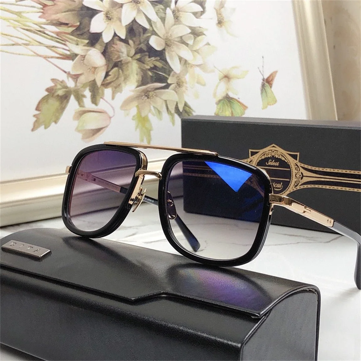ADITA MACH ONE DRX20300 Luxury Mens and Womens Sunglasses Top Quality Designer Eyeglasses Acetate UV400 image 3