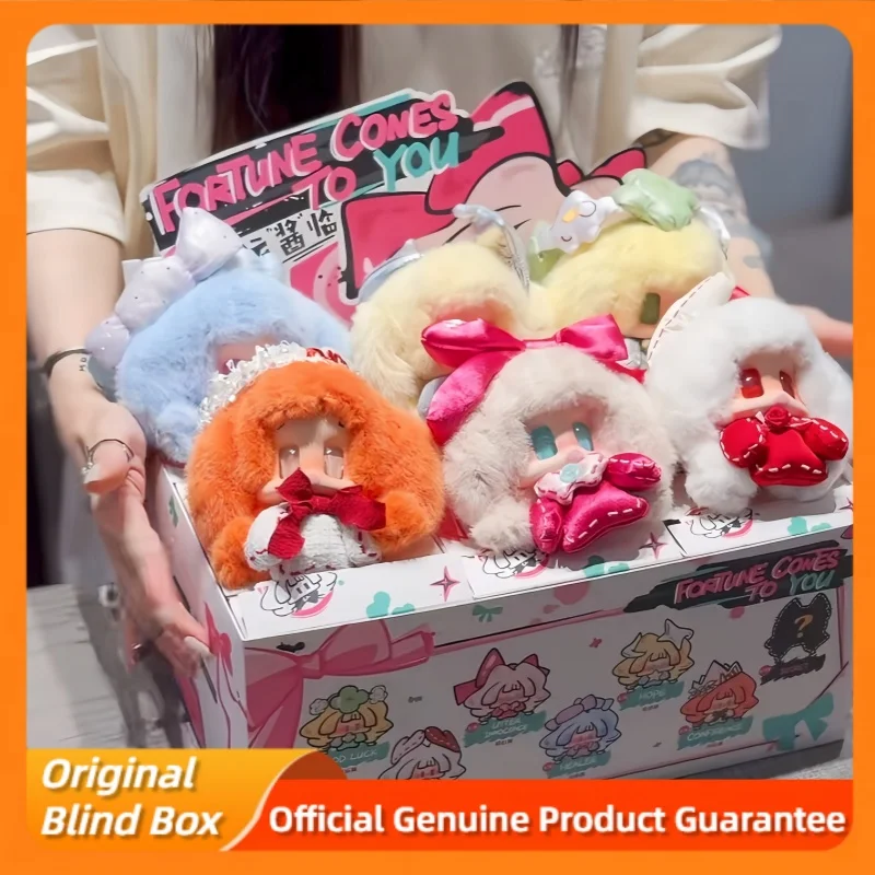 

Mooroo Meng Forture Comes To You Series слепая коробка милый виниловый плюшевый брелок кукла-сюрприз сумка Mooroo Meng Mystery Box игрушка в подарок