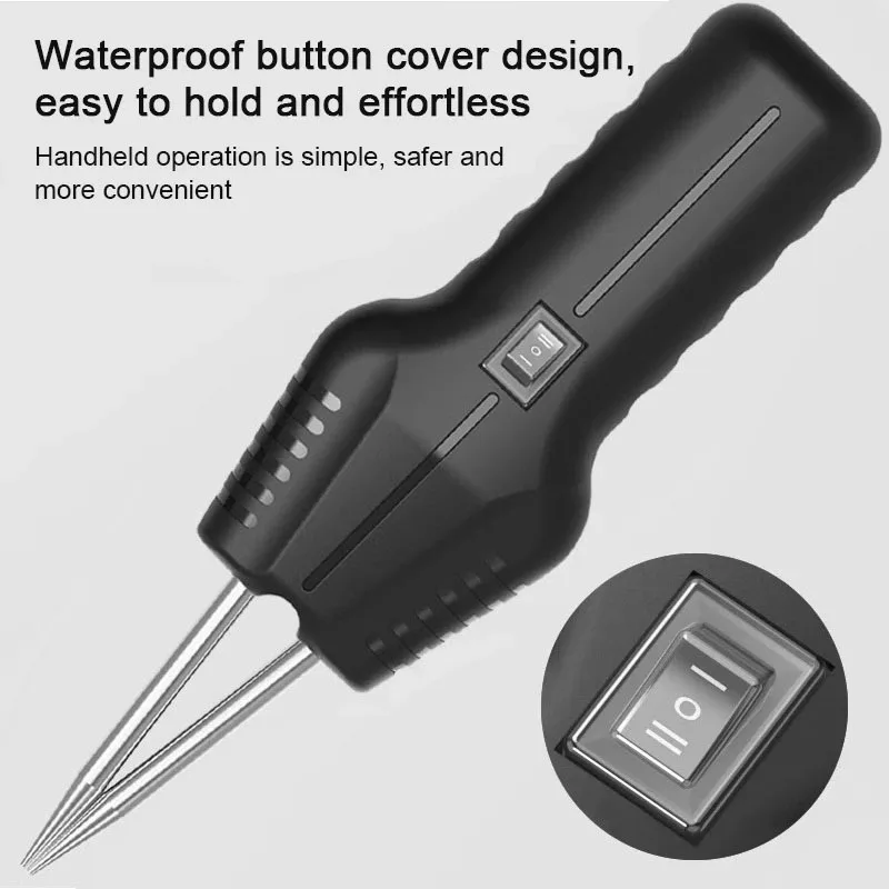 Handheld Electric Poultry Feather Plucker Chicken Duck Goose Short Hair Removal Machine Portable Epilator Hair Removing Machine